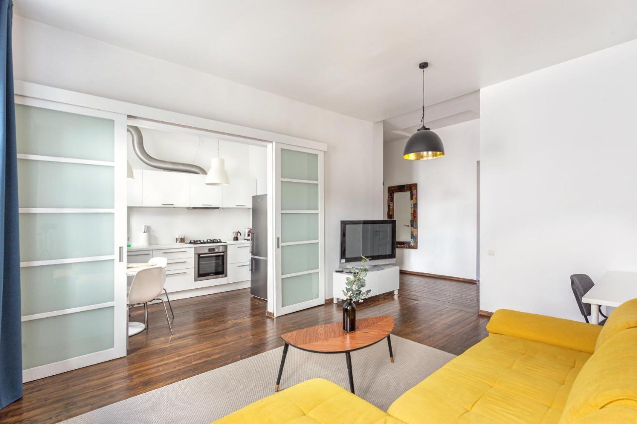 New Quiet Cozy City Center Apartment VNO Eksteriør billede