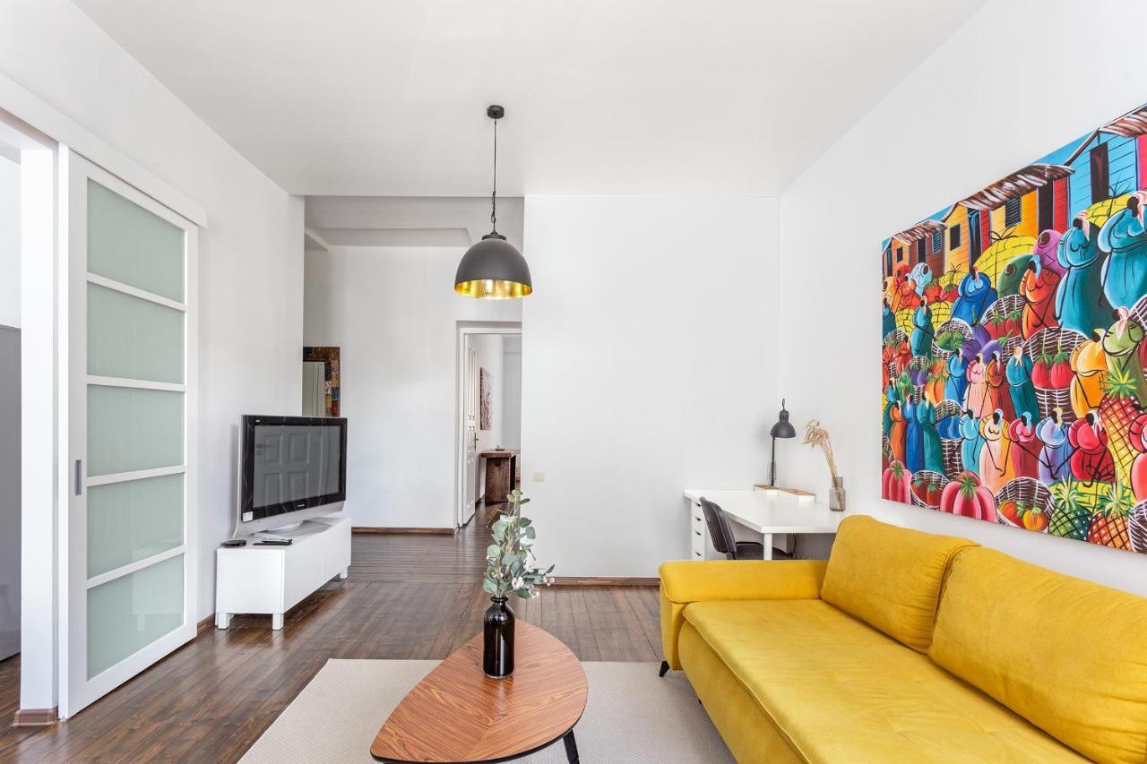New Quiet Cozy City Center Apartment VNO Eksteriør billede