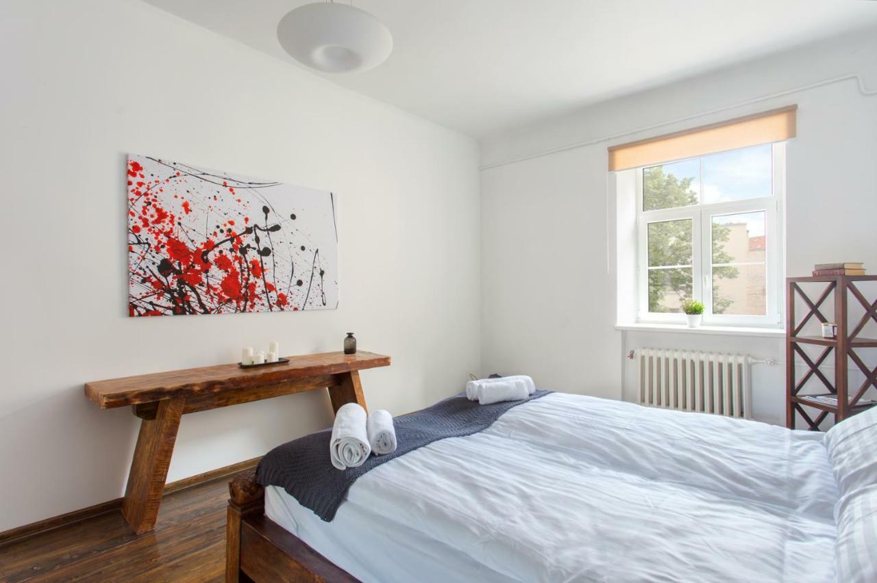 New Quiet Cozy City Center Apartment VNO Eksteriør billede
